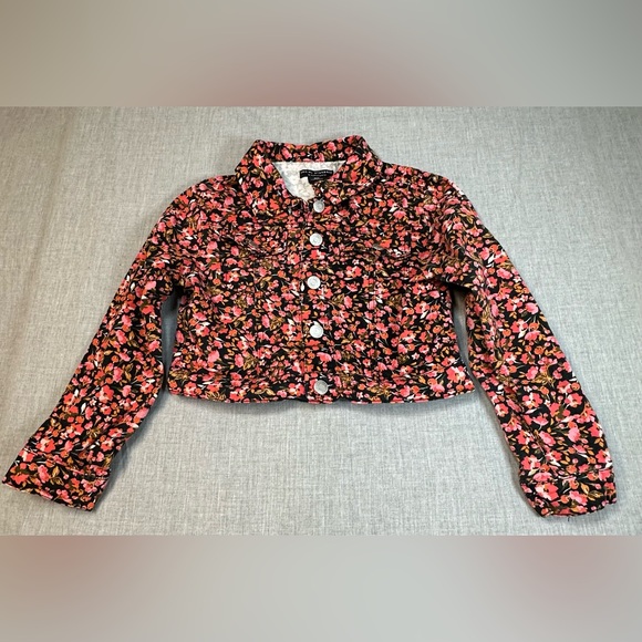 Social Standard By Sanctuary Other - Social Standard Floral Girls Jean Jacket